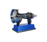 Aircraft Engine, Simulation Aircraft Working Model, Mechanical Collectible Display, Realistic Motion Toy, Engines for Home, Teens, Students, Adults and Desk Ornament
