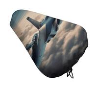 Aircraft Fighter Jets, coprisella per bicicletta, impermeabile, antipolvere, morbido, con coulisse, per uomini e donne