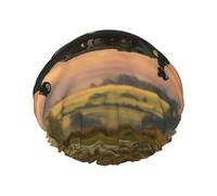 Aircraft Fighter Jets Print Large Shower Caps - Cuffia elastica per capelli, doppio strato impermeabile, per donne e uomini