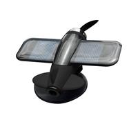 Aircraft Solare - Modello Dashboard Rotativo | Decorazione Per Interni 'Auto Operata Del Sole | Ornamento 'aereo Di Energia Solare | Accessorio Per La Visualizzazione Del Cruscotto Per La