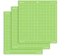 AIRCUT - Tappetino da taglio per cricut Maker/Explore Air 2/Air/One, Standard Cutting Mat per Cricut Joy Quilting Cricket taglio Mats per Cricut, Confezione da 3 Verde