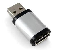 AirDrive Keyboard Wizard Wi-Fi Aluminum - Digita automaticamente testo, login e password Manager, Generatore di tasti tastiera USB con accesso wireless, keylogger hardware