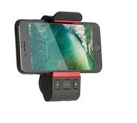 Airena Kit wireless Bluetooth per auto e supporto per telefono per iPhone X 8 7 6s Plus Galaxy S8 S7 S6 Note 8 5 4 Huawei e dispositivo GPS nero