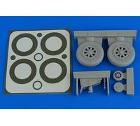 Aires 2227 - 1:3 2 A1H Skyraider Cerchi & Paint Masks per a Tromba - Nuovo