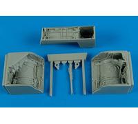 Aires 4569 - 1:48 MiG-23 FLOGGER Bay Ruote Per Trumpeter - Nuovo