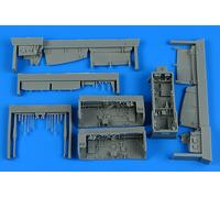Aires 4934 - 1:48 Sepecat Jaguar GR.1/GR.1A Bay Di Ruote Per Airfix - Nuovo