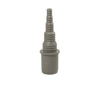 Airfit Nipplo per tubi DN 32, per tubi da 8 a 25 mm di diametro, colore grigio KS