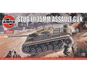 Airfix 01306V Stug III Cannone d’Assalto 75mm Kit Modellino Scala 1:76