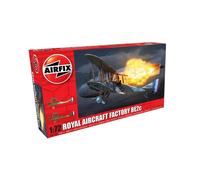Airfix 02101 Royal Aircraft Factory Be2c Modello Da Costruire In Scala 1:72