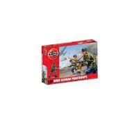 Airfix 02712V WWII Tedesco Paratroops Figure Non Verniciate 1:3 2 Scala