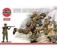 Airfix 02718V Figure Britanniche Fanteria WWII 1:32 In Scala