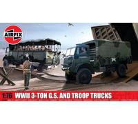 Airfix 03306A Seconda Guerra Mondiale 3-ton 4x4 Servizio E Troop Camion 1:76