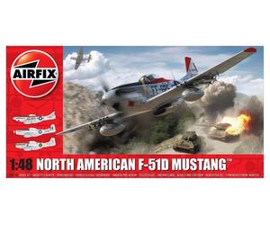 Airfix 05136 North American F51D Mustang Modello In Scala 1:48