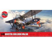 Airfix A05145 Bristol Bulldog Mk.IIA Military Aircraft Plastic Kit for Adults an