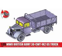 Wwii British Army 30-cwt 4x2 Gs Truck 1:35 Plastic Model Kit AIRFIX
