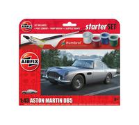 Airfix 1:43 Starter Set - Aston Martin DB5 Kit Di Modello In Plastica - A55011