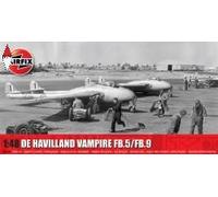 De Havilland Vampire Fb.5/fb.9 1:48 Plastic Model Kit AIRFIX