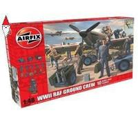 Airfix 1:48 Scale WWII RAF Ground Crew Model Kit