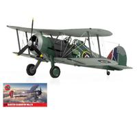 AIRFIX 1/72 KIT AEREO GLOSTER GLADIATOR MK I II MODELLINO AUTO STATICO