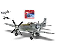 AIRFIX 1/72 KIT AEREO NORTH AMERICAN P51D MUSTANG SMALL STARTER SET MODELLINO