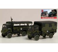 AIRFIX 1/72 KIT MILITARE TROOP TRUCKS BEDFORD QL WWII 3 TON MODELLINO AUTO