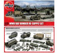 AIRFIX 1/72 KIT MODELLISMO AEREO WWII RAF BOMBER RE SUPPLY SET MODELLINO AUTO