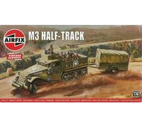 Airfix 1/76 (20mm) M3A1 White Half Track & 1 Tonnellate Rimorchio