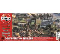 Airfix 50162A Set Regalo Operazione Overlord D-Day 1:76 Kit Modello