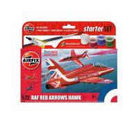 Airfix 55002 Red Arrows Hawk Set Di Inizio Modello In Scala 1:72