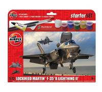 Airfix 55010 Set Starter Lockheed Martin F-35B Fulmine II 1:72 Scala Model Kit