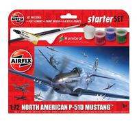 Airfix 55013 Set Di Inizio North American P-51D Mustang Modello In Scala 1:72