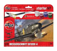Airfix 55014 Set Iniziale Messerschmitt Bf109F-4 Modello In Scala 1:72