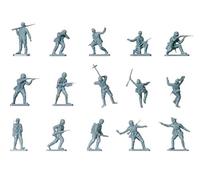 Airfix- WWII German Infantry Esercito Kit Classic Epoca, Multicolore, 1: 76 Scale, A00705V