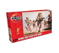 Airfix A00709 1/72 British 8th Army, statuette dell'8° esercito britannico, grigio