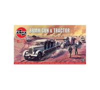 AIRFIX A02303V 88mm Pistola antiproiettile e trattore Vintage Classics 1:76 Kit modello militare