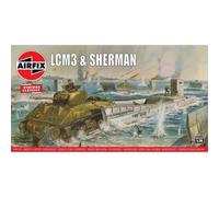 AIRFIX A03301V MODELLO LCM3 & SERBATOIO SHERMAN 1/76
