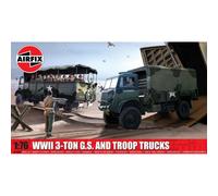 AIRFIX A03306A MODELLO SECONDA GUERRA MONDIALE 4X4 GENERAL SERVICE & TROOP TR...