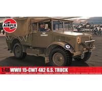 Airfix A03313A Camion G.S. 4 x 2 G.S; della Seconda Guerra Mondiale RAF 15-cwt, Veicoli Militari per bambini dai 8 anni in su
