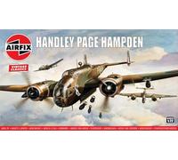 KIT MODELLINO AEREO STATICO AIRFIX HANDLEY PAGE HAMPDEN MODELLISMO SCALA 1:72
