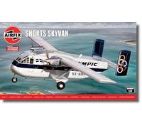 Airfix A04018V Shorts Skyvan - Modello di aereo vintage classico da costruire, dagli 8 anni in su
