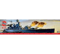 AIRFIX A04203V HMS Nelson, Kit di modellismo navale in plastica per adulti e bambini dagli 8 anni in su, il set include 132 pezzi, scala 1:600.