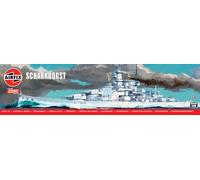 Airfix A04206V Scharnhorst - Nave da guerra vintage classica da costruire, dagli 8 anni in su