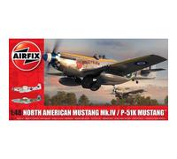 AIRFIX A05137 MODELLO NORTHERN AMERICAN MUSTANG MK.IV/P-51K MUSTANG 1/48