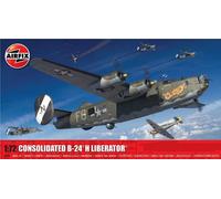Airfix Esercito, A09010 Consolidated B-24H Liberator Costruzione, Kit Modello Aereo in plastica per Adulti e Bambini 8+, Il Set Include materozze e Decalcomanie, Colore Non Verniciato