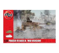 AIRFIX A1351 MODELLO MILITARE CHAR PANZER IV AUSF.H VERSIONE MEDIA 1/35