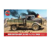 Wwii British Army 30-cwt 4x2 Gs Truck 1:35 Plastic Model Kit AIRFIX
