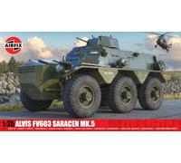 Airfix A1385 Alvis Saracen Mk.5, Kit Classico - Veicoli Militari