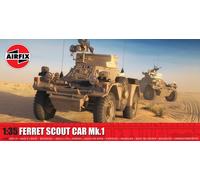 Airfix - 1/35 Ferret Scout Car Mk.1 - Modellismo in plastica - Scala: 1:35