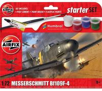 Airfix A55014 - Set Di Avvio 1:72 - Messerschmitt Bf109F-4 - Nuovo
