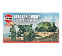 Bren Gun Carrier & 6PDR Anti-Tank Gun Art Deco